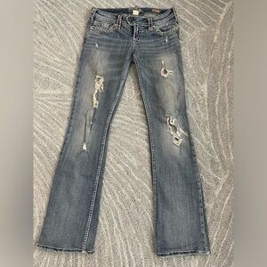 Vintage Y2K boot cut Silver Jeans size 28